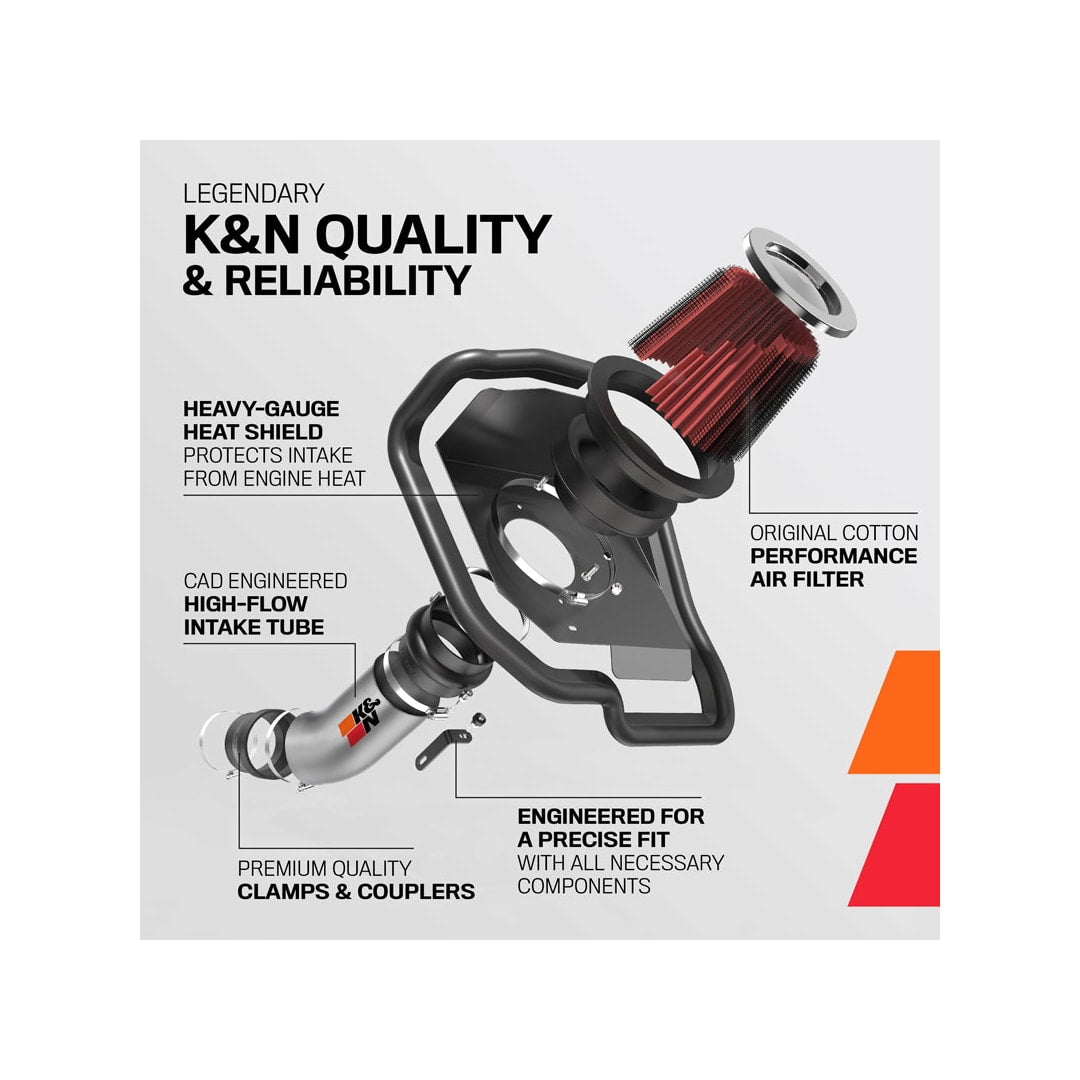 Product of K & N Filters 69-5329TC Cold Air Intake w/ Filter
