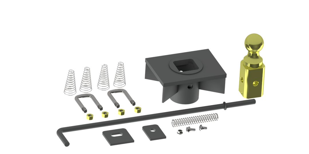 Product of B&W Trailer Hitches GNRK1500 Under-Bed Gooseneck Trailer Hitch - 30000 Pound