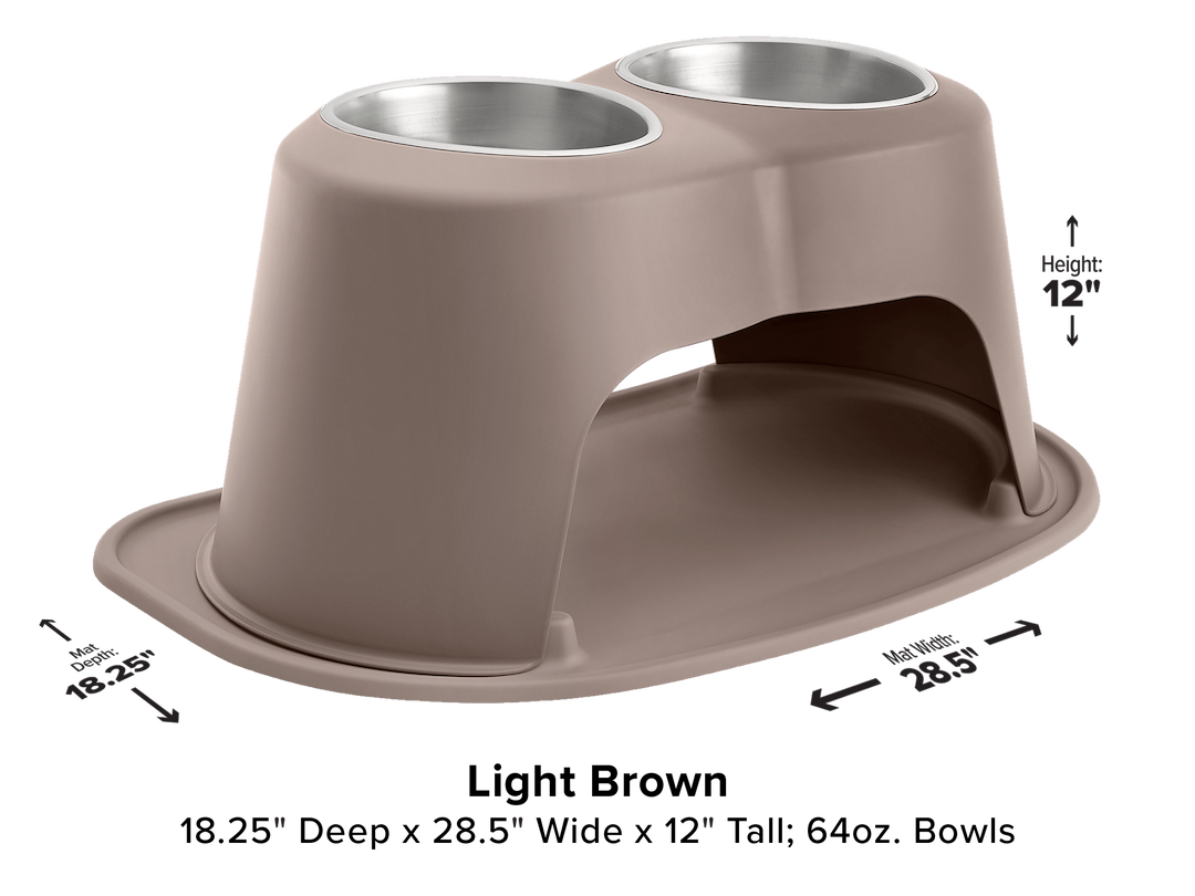 Weathertech (Usa) Dhc6412lblb Pet Dish||petcomfort_Dh_Cm_6412_Lightbrown.Png||85||w24hc6412lblb||1505817