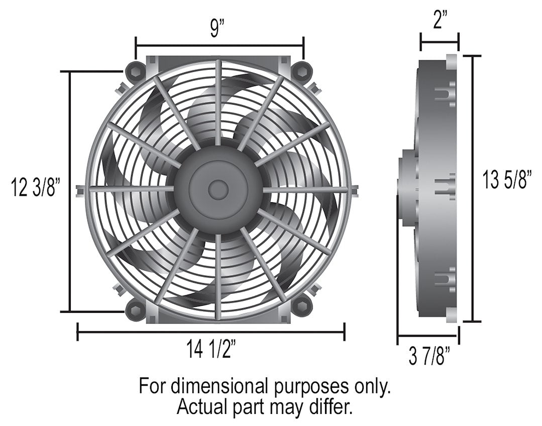 Product of Derale 16514 Cooling Fan