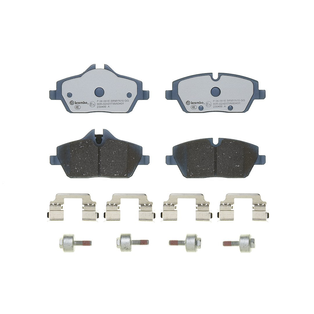 Brembo P06091e Brake Pad||p06091e_Oth.Jpg||85||brmp06091e||1754904