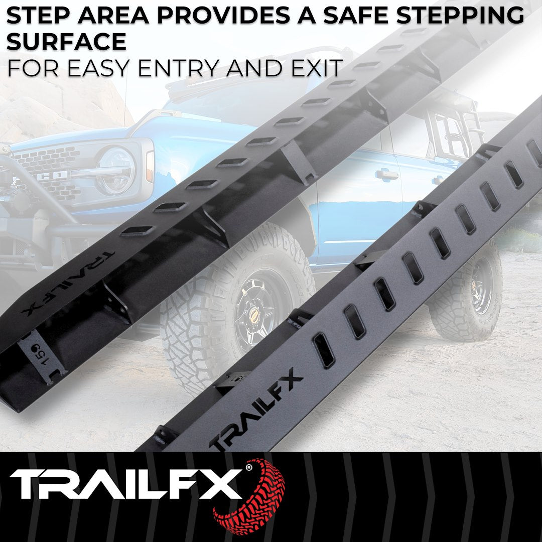 Product of TrailFX ORB001 TFX Overland Running Board Running Board