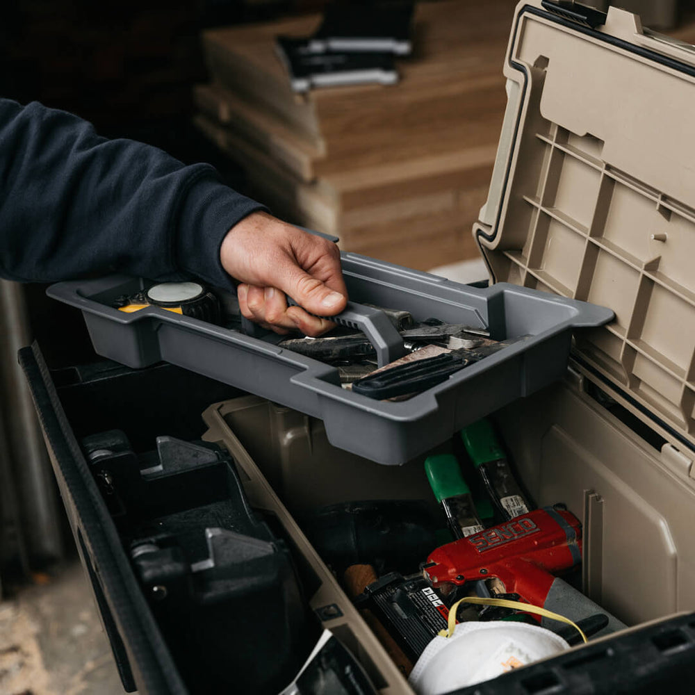 Decked A0090-Dtry- Gry Tool Box Tray||a0090-Dtry- Gry_1.Jpg||86||dck090dtrygry||1491109