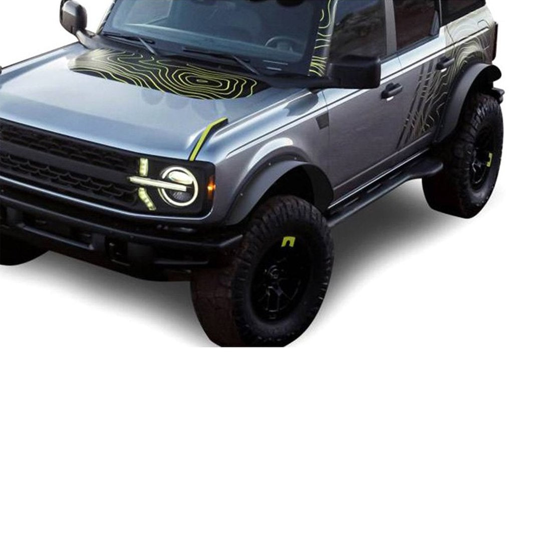 Product of Black Horse Offroad FF-FBFR21  Fender Flare -