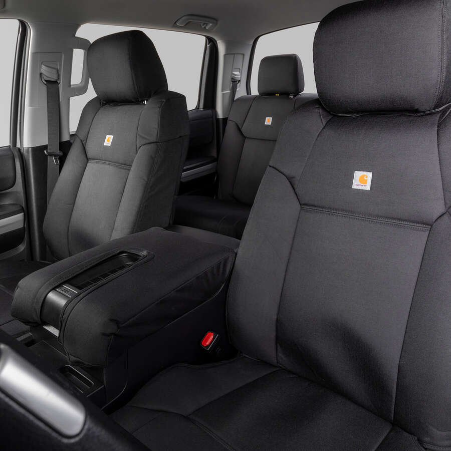 Product of Covercraft GTF4347ABCOBK Carhartt® PrecisionFit® Black 1000 Denier Cordura Nylon Seat Cover