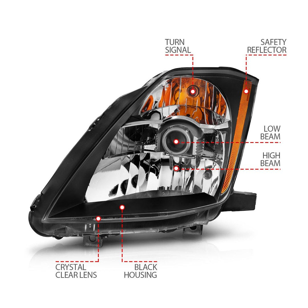 Anzo Usa 121108 Headlight Assembly||121108_2.Jpg||87||a1r121108||1625929