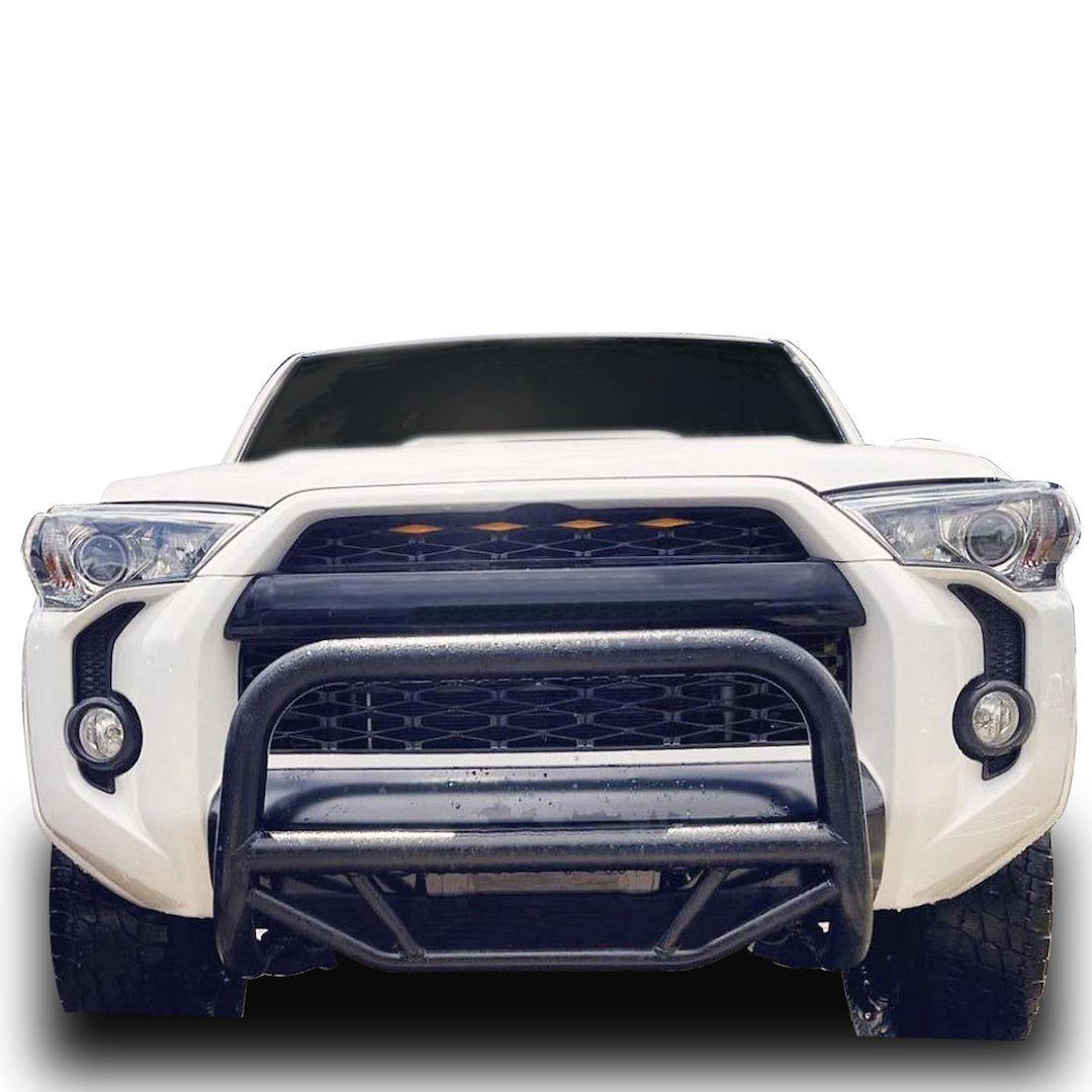 Product of Black Horse Offroad MBT-MT0312 Bull Bar Black Textured 2-1/2 Inch No with skid plate