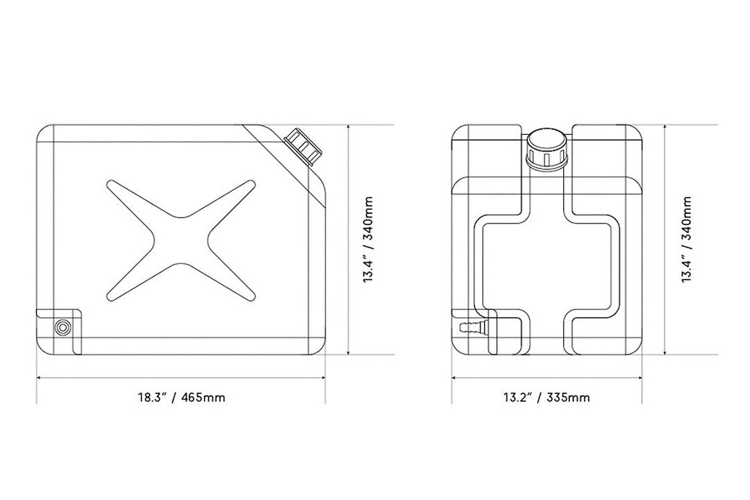 Product of Ironman 4x4 Iwt002 Fresh Water Tank