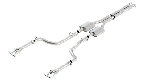 Product of Borla 140436 ATAK ® Series Cat Back System Dual Exhaust System Kit