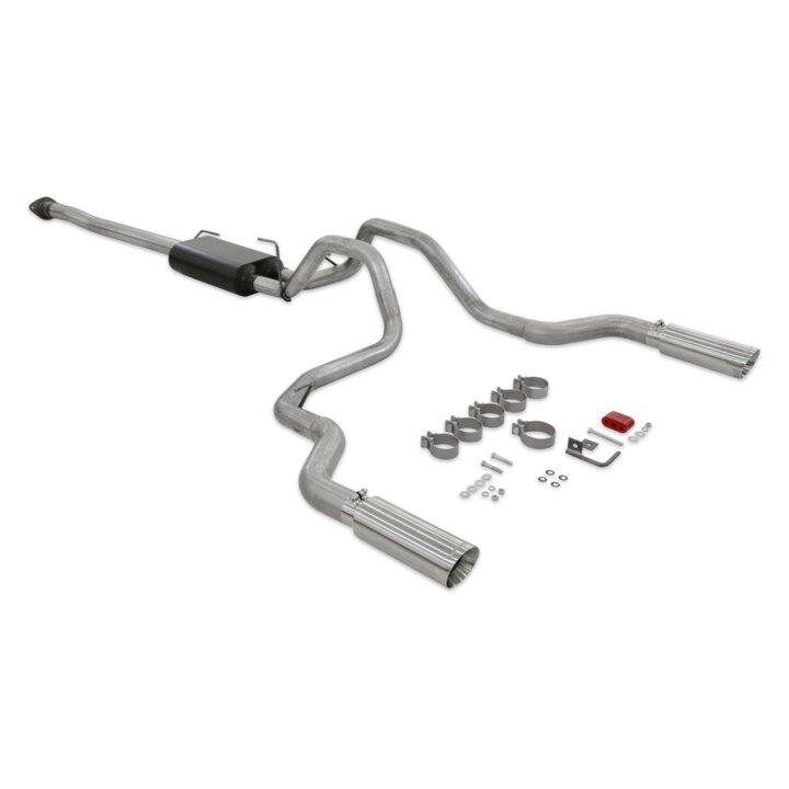Product of Flowmaster 818147 Force II ® Cat Back System Dual Exhaust System Kit