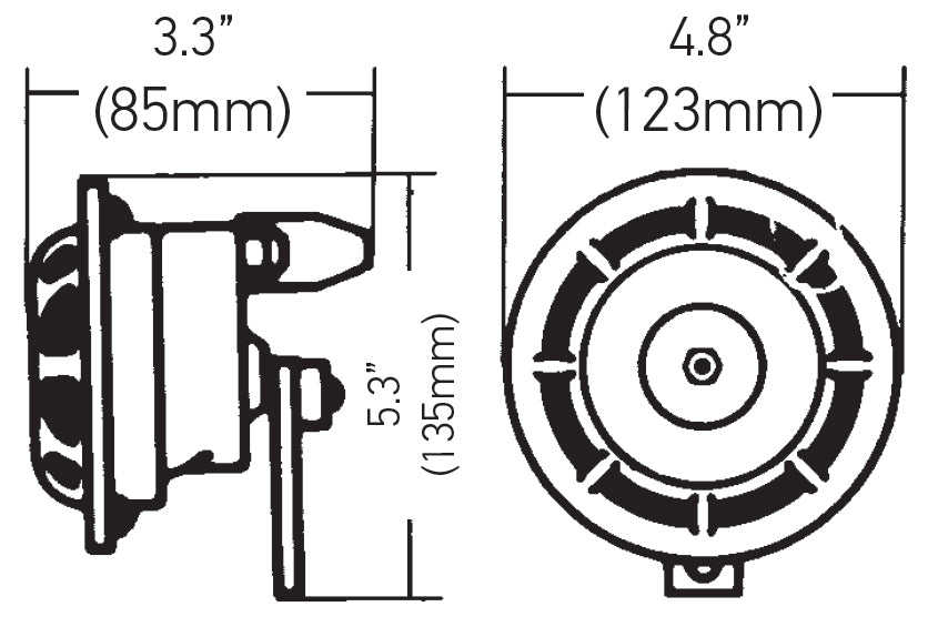 Product of Hella 922000731 Horn