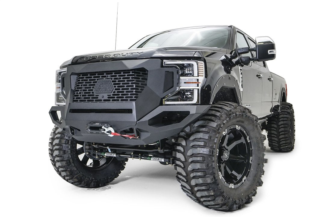 Product of Fab Fours GR4700-1 Grumper Steel Powder Coated Bumper