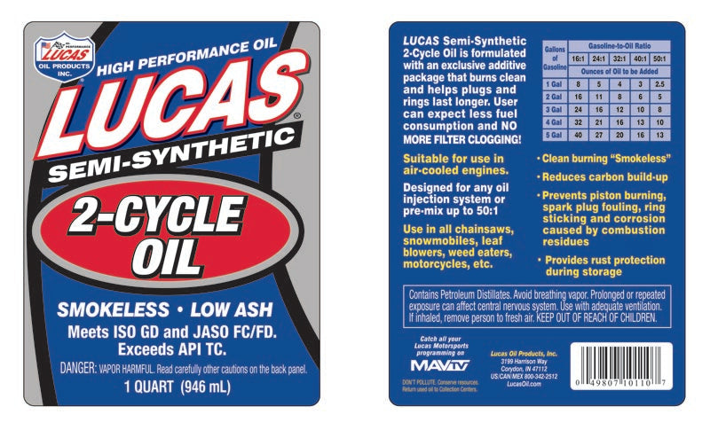 Product of Lucas Oil 10110 Oil