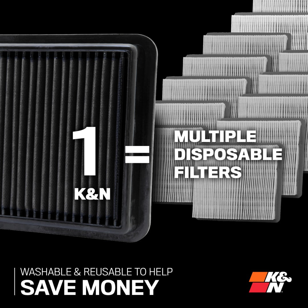 K & N Filters 33-5005hbk Air Filter||33-2466hbk_9.Jpg||94||k33335005hbk||2254780