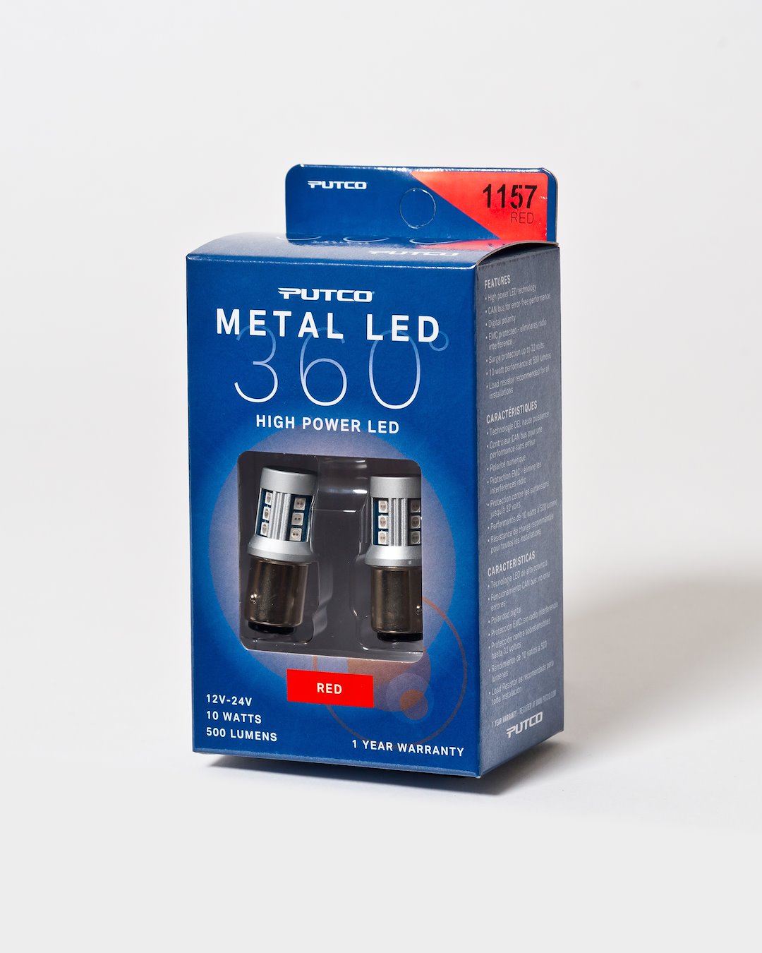 Product of Putco 343157r-360 Brake Light Bulb - Led