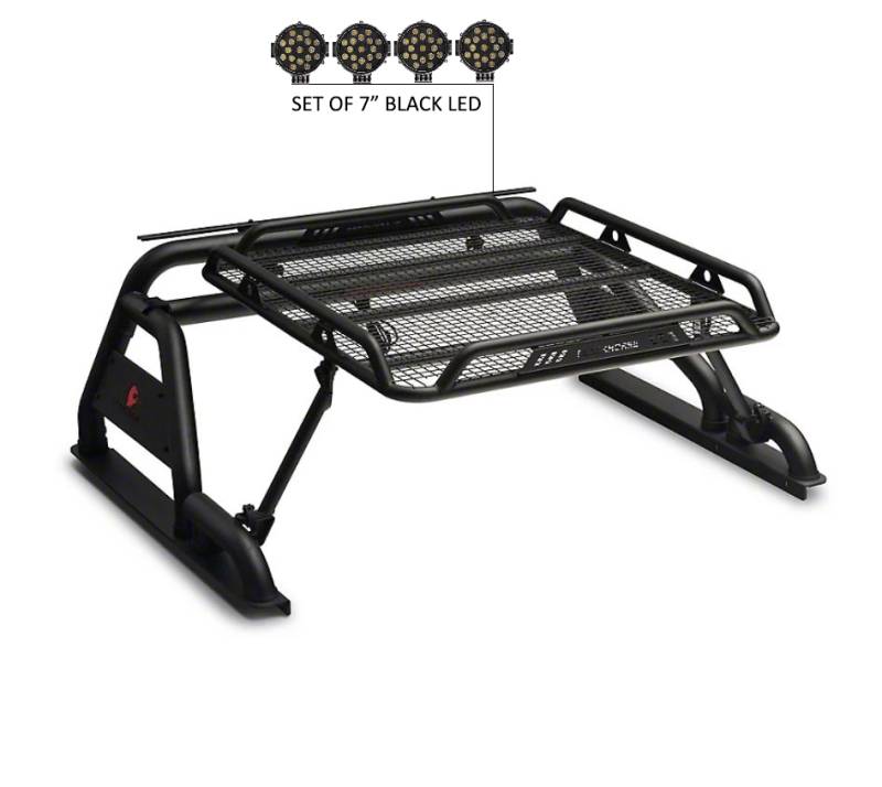 Black Horse Offroad Wrb-001bk-Plb Truck Bed Bar||wrb-001bk-Plb_3.Jpeg||87||blkrb001bkplb||1715004