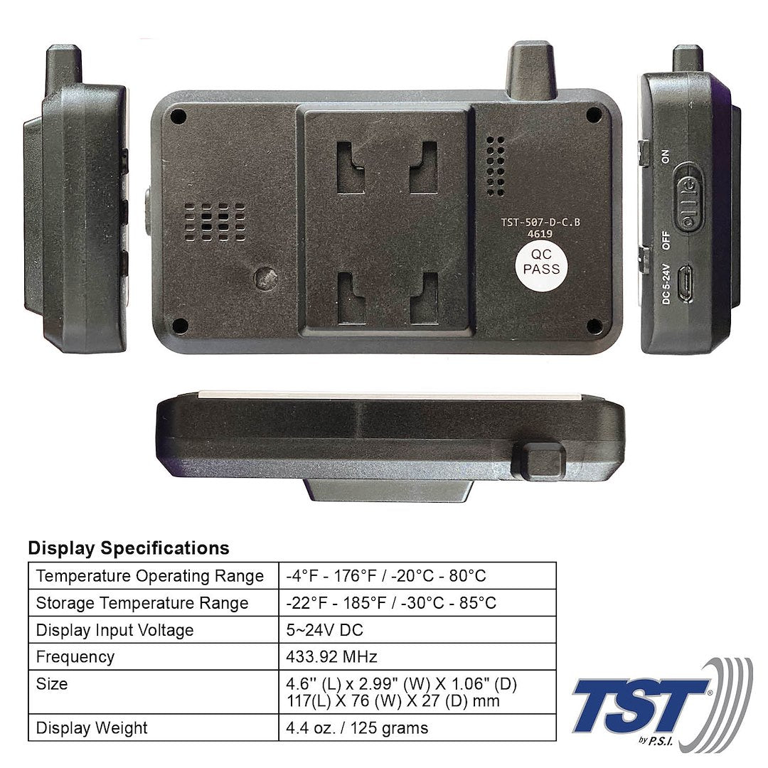 Truck System Technology (Tst) Tst-507-Rv-6-C Tire Pressure Monitoring System - Tpms||tst-507-Rv-6-C-Web Images-6.Jpg||90||tsttst507rv6c||1042338