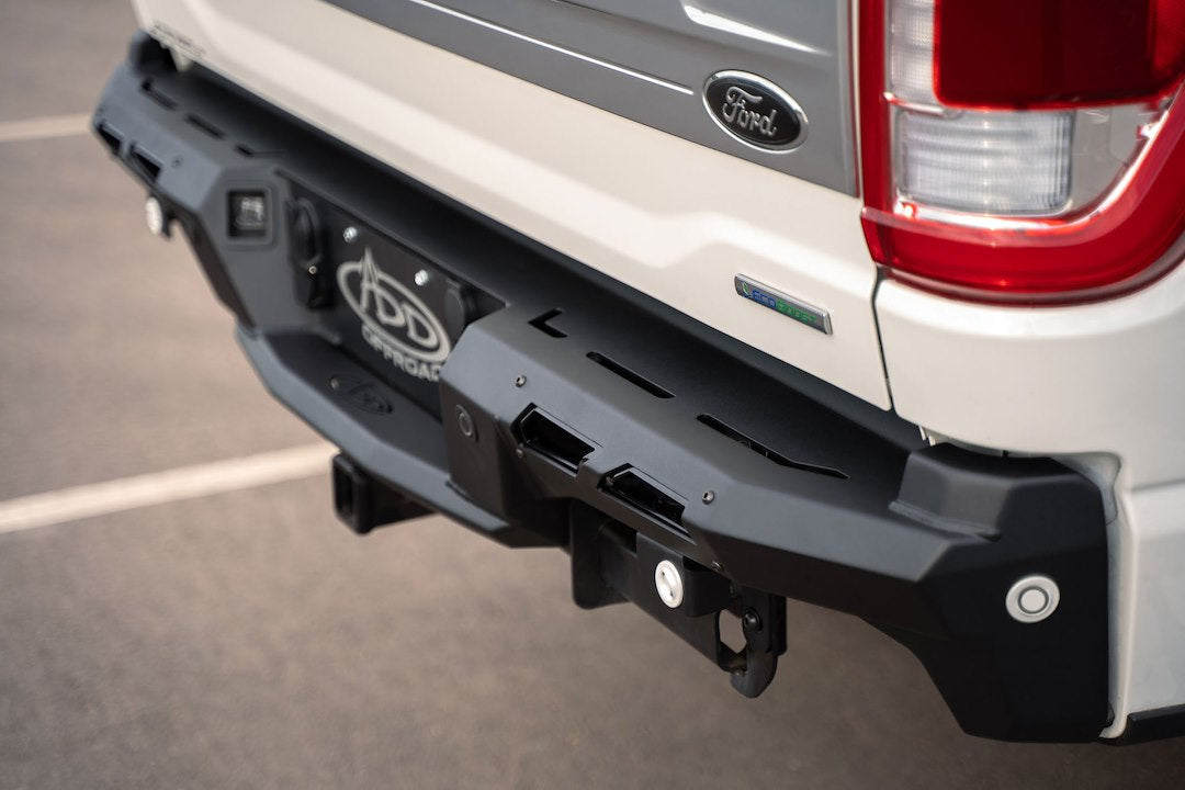 Product of Addictive Desert Designs R19020NA0103 Black Label Steel Powder Coated Bumper