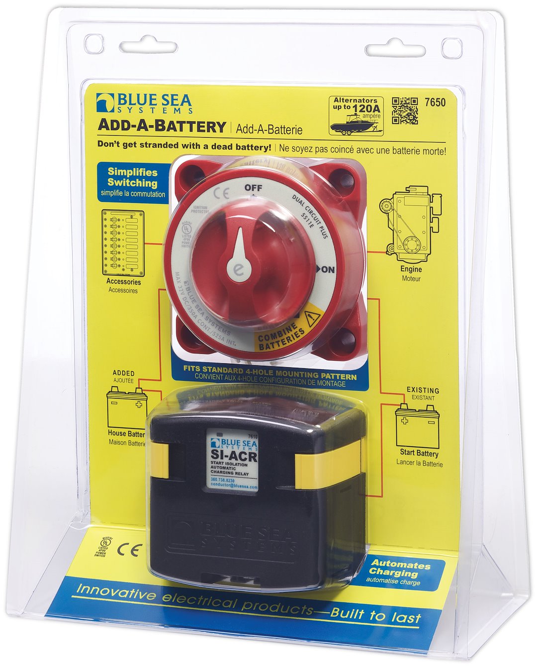 Blue Sea 7650-Bss Battery Isolator||7650-Bss.Jpg||85||b6z7650bss||1085426
