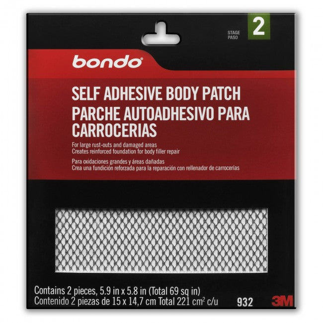 Bondo 932 Body Patch||bondo-Self-Adhesive-Patch-932.Jpg||85||b56932||1050304