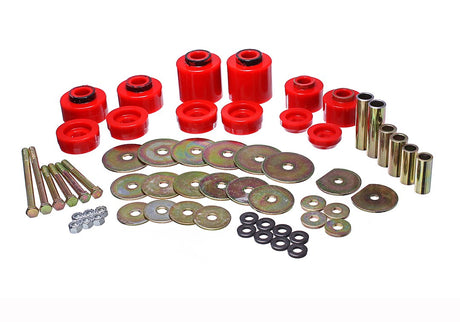 Product of Energy Suspension 4.4123R Red Polyurethane Body Mount Bushings