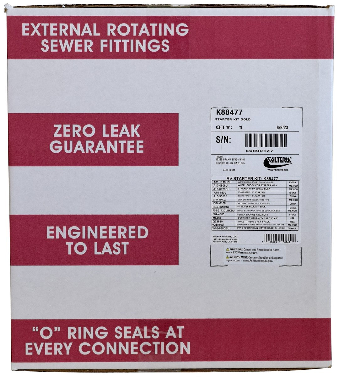 Product of Valterra K88477 Rv Start Up Kit