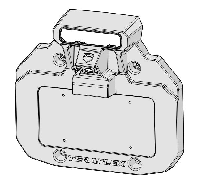 Product of Teraflex 4838500 License Plate Relocation Kit