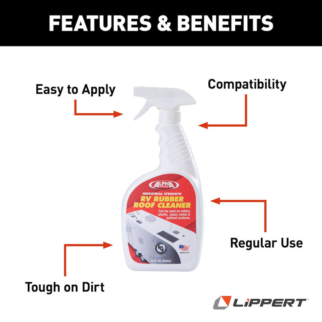 Product of Lippert Components 862414 Rubber Roof Cleaner