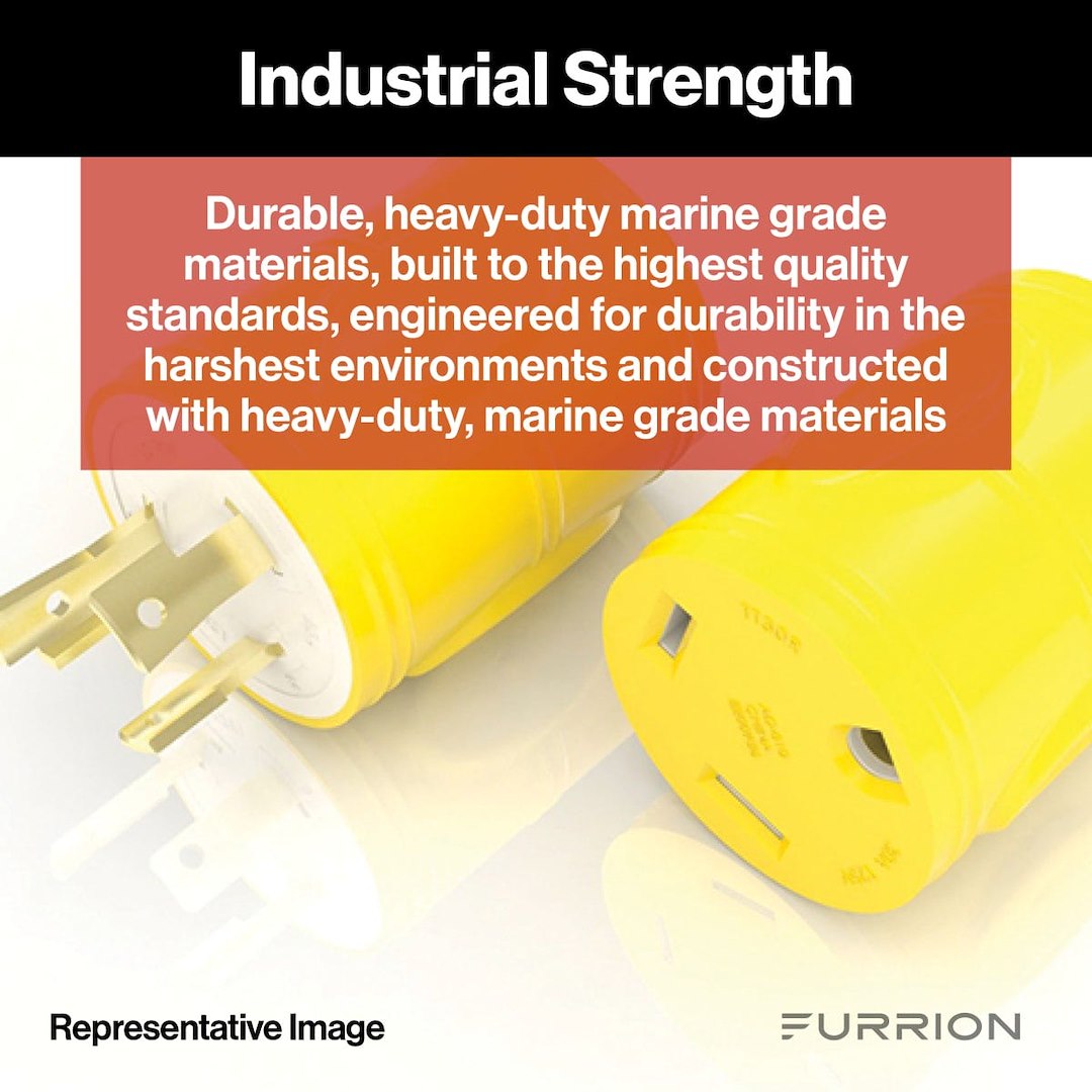 Product of Furrion Llc F3030ad-Ry Power Cord Plug End