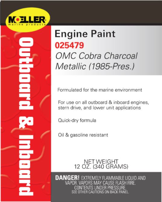 Product of Moeller Marine Products 025479 Engine Paint