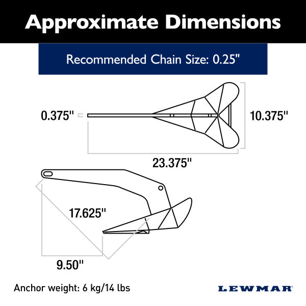 Lewmar 0057406 Anchor||0057406_4.Jpg||89||lew0057406||1756785