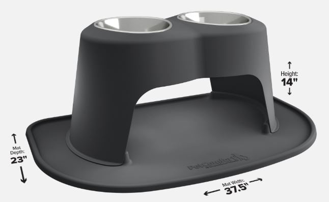Weathertech (Usa) D9614bkbk Pet Dish||d9614bkbk_1.Jpg||85||w24d9614bkbk||1585643