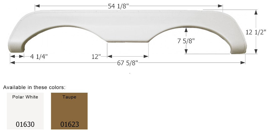Product of Icon 01623 Fender Skirt