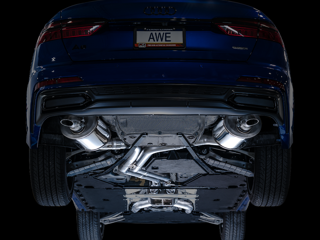 Product of AWE Tuning 3015-31003 Touring Edition Cat-Back System Dual Exhaust System Kit