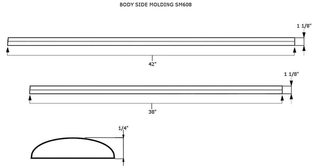 Coast To Coast Ccism608 Side Molding||sm608.Jpg||86||c2csm608||1369498