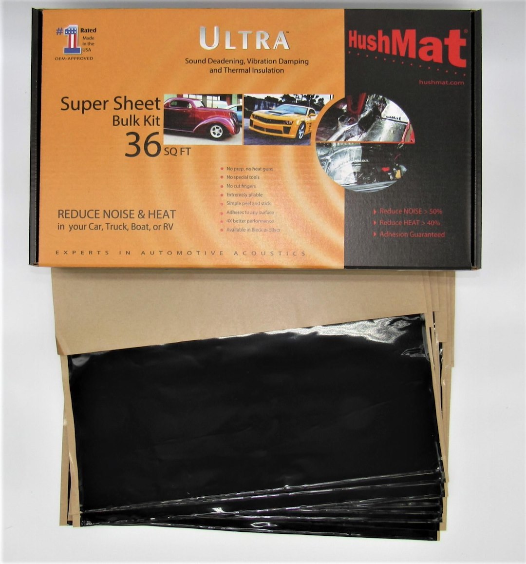 Hushmat 10800 Sound Dampening Kit||10800_2.Jpg||87||hsh10800||1240515