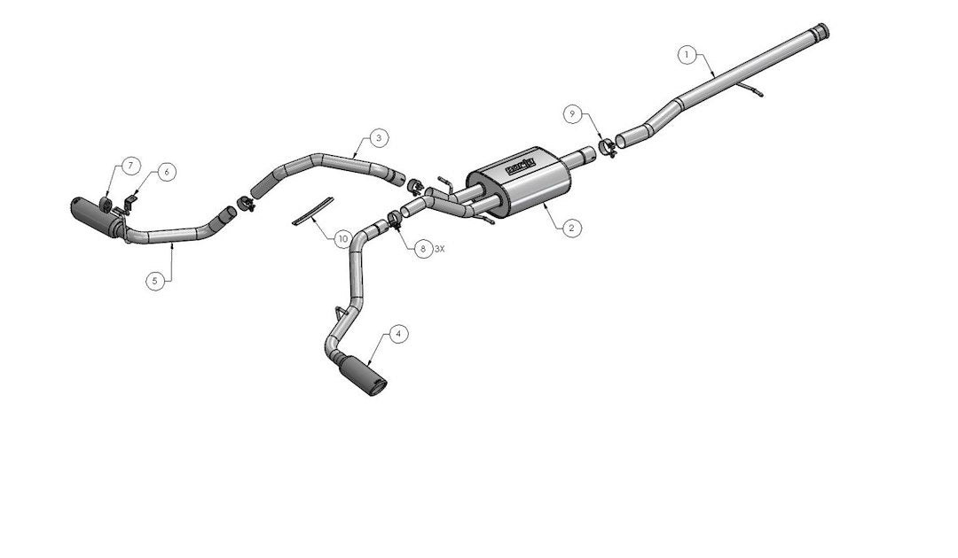 Borla 140546 Exhaust System Kit||140546_1.Jpg||86||b25140546||2111383