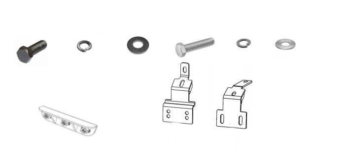Product of Go Rhino D60368tk Nerf Bar Mounting Kit