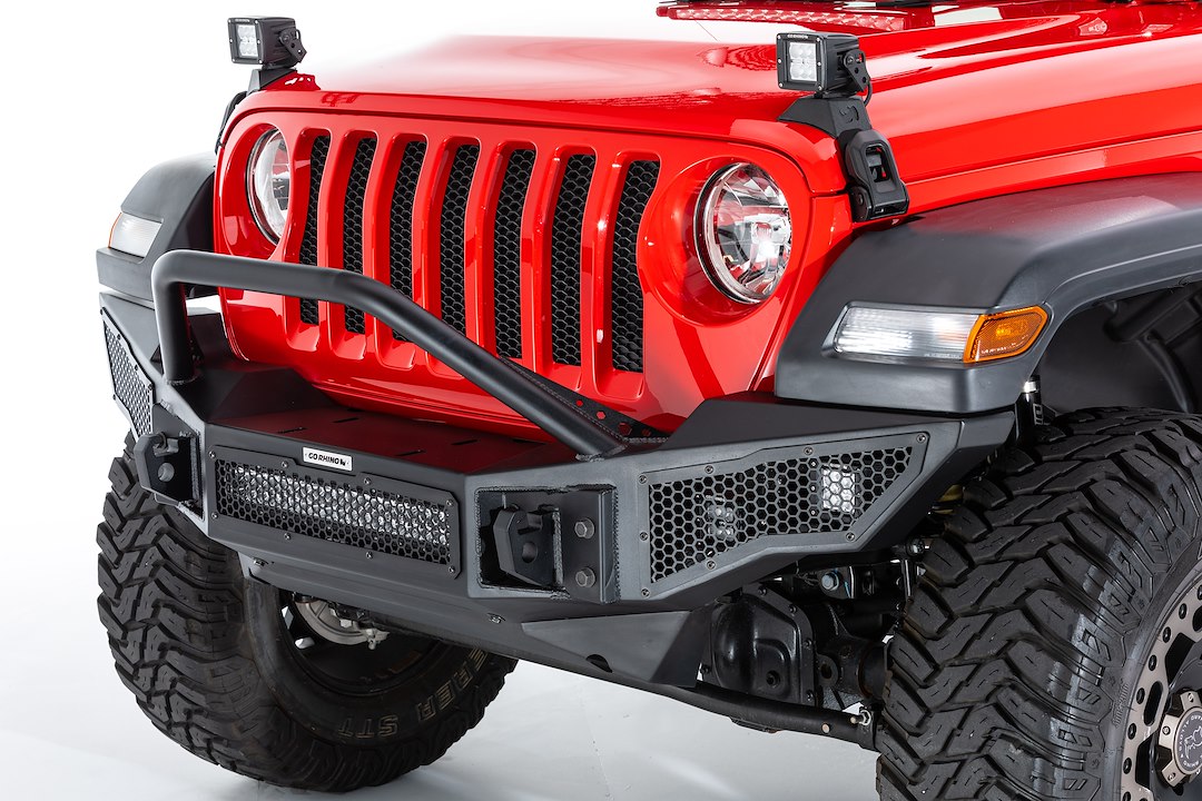 Product of Go Rhino 331201T Rockline Steel Textured Powder Coated Bumper