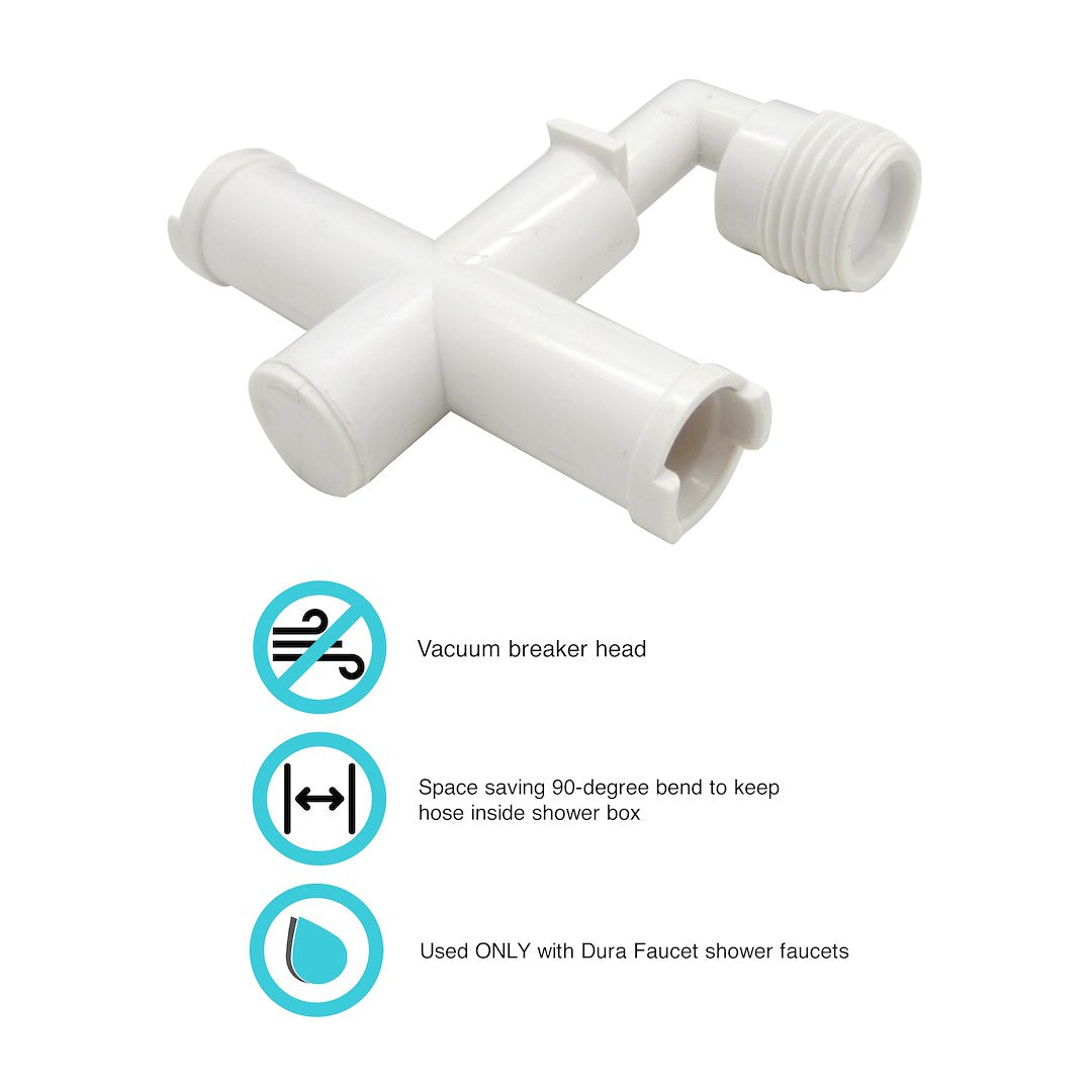 Product of Dura Faucet Df-Rk910-Wt Shower Head Diverter