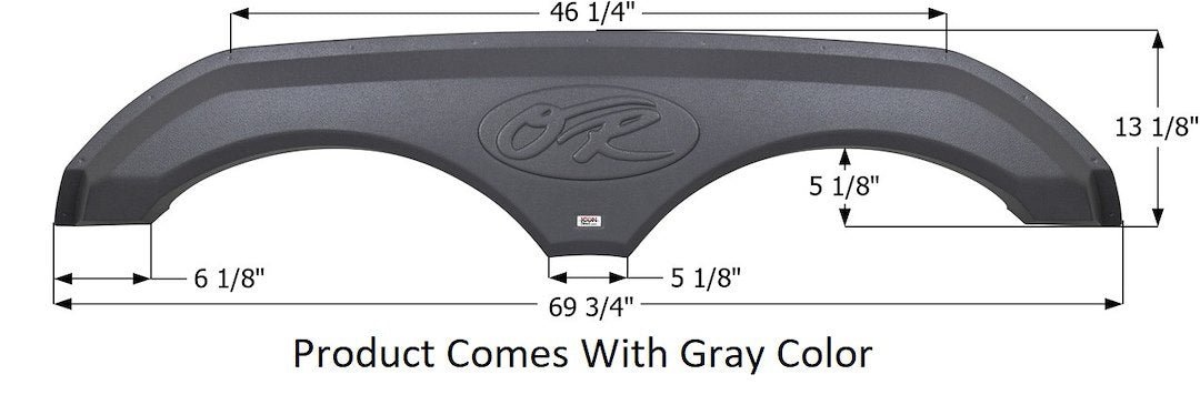 Product of Icon 14912 Fender Skirt