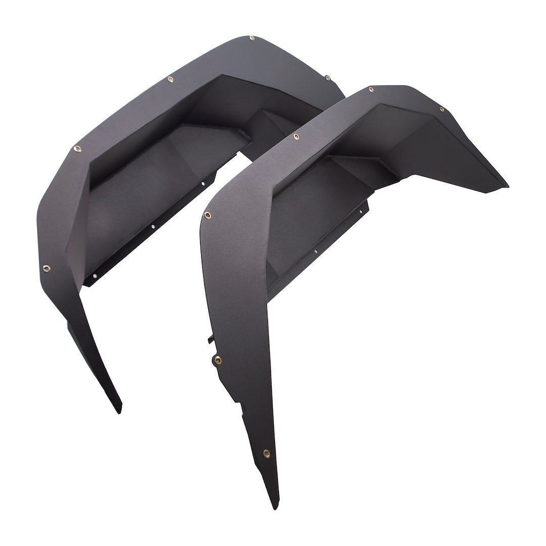 Product of TrailFX JL010RI Powder Coated Black Aluminum Fender Well Liner