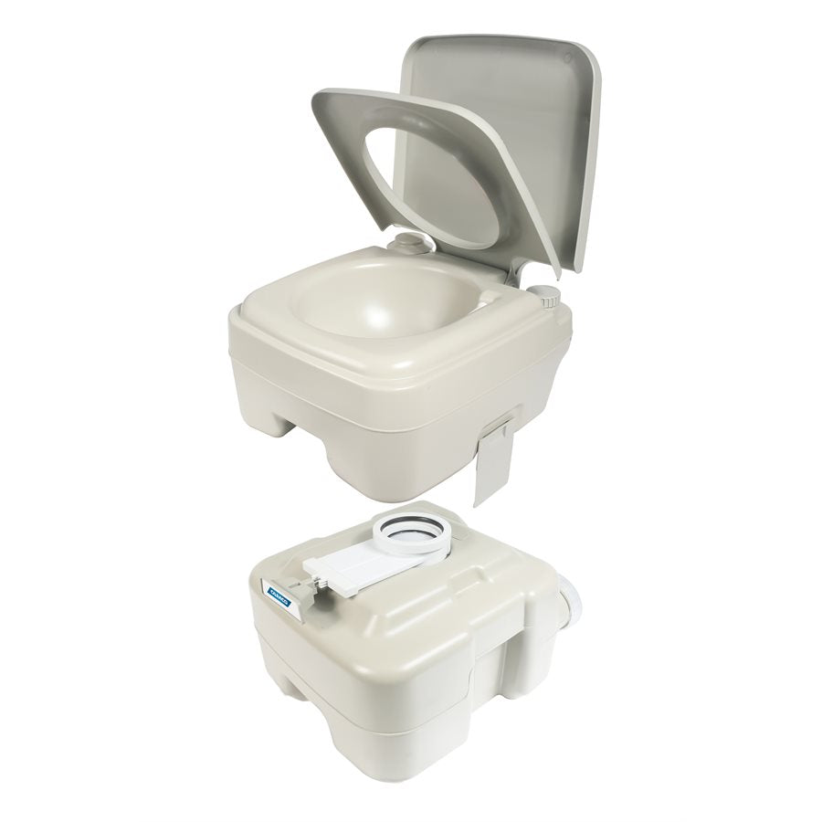 Product of Camco 41541 Portable Pull Slide Valve Flush Toilet , 9 Inch