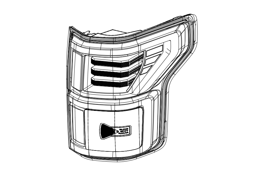 Product of Morimoto LF723 XB Tail Light Assembly