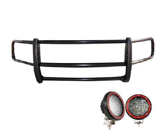 Product of Black Horse Offroad 17FT20MA-PLFR Grille Guard
