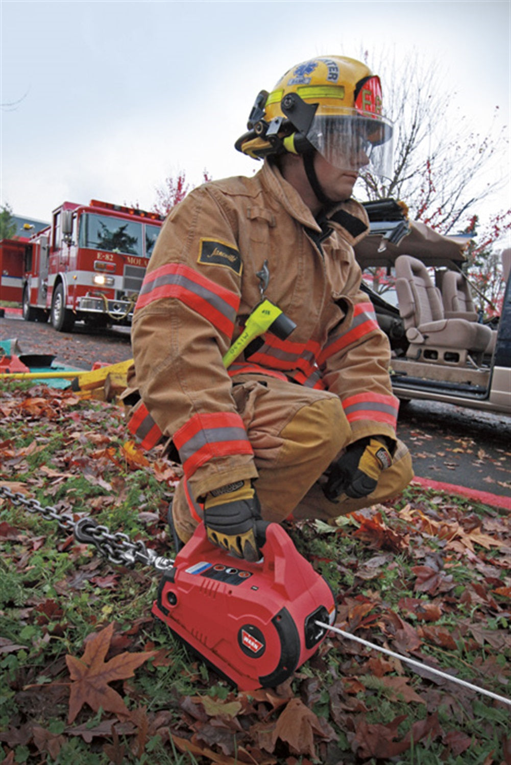 Product of Warn 885001 1000 Pound Industrial Winch