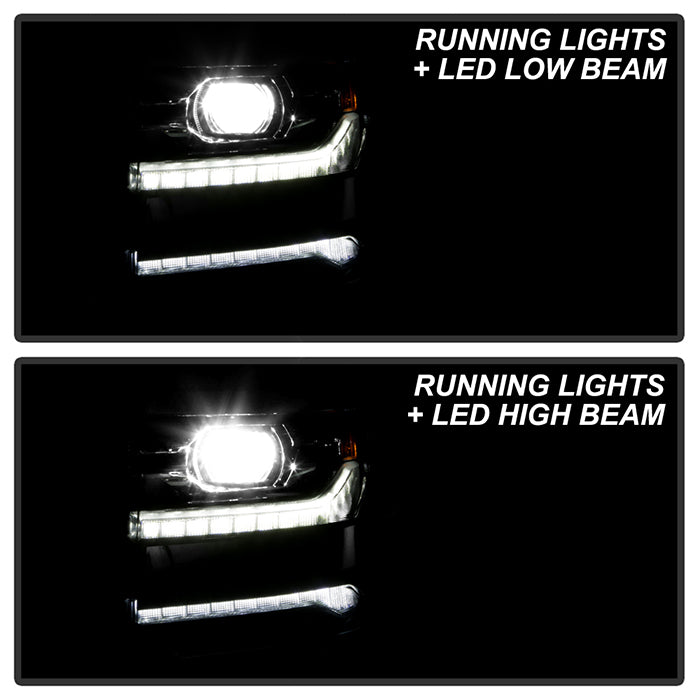 Product of Xtune 9950612 Projector Beam Headlight Assembly - LED - Set Of 2