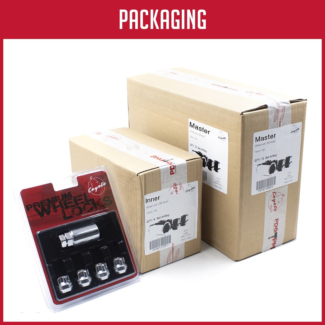 Product of Coyote Wheel Accessories 741148jblk Wheel Lock