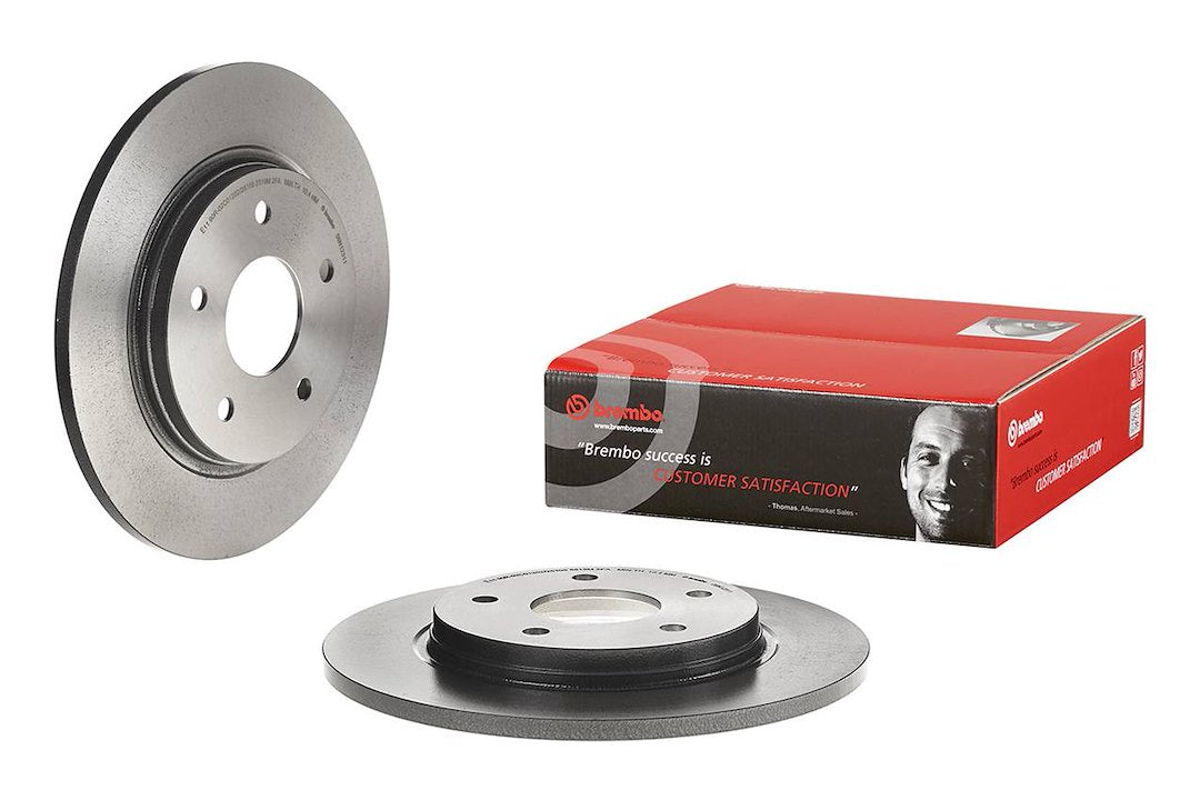 Product of Brembo 08N12311C02 Solid 1 Piece Brake Rotor