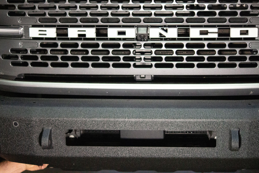 Product of Fishbone Offroad FB22359 Steelhead Steel Powder Coated Bumper